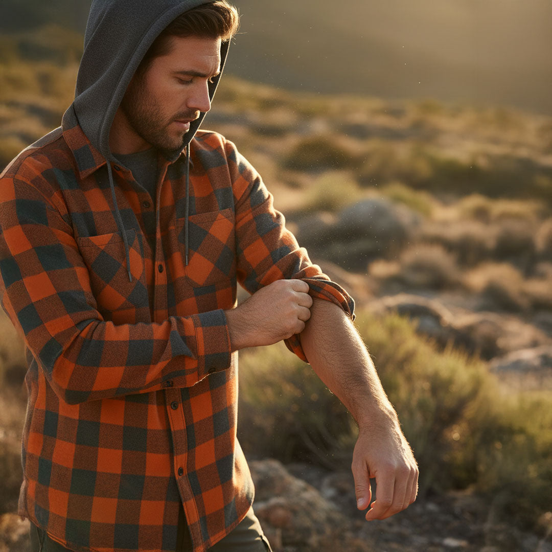 Blackstone - Men's Ultra Comfortable Flannel Shirt Jacket