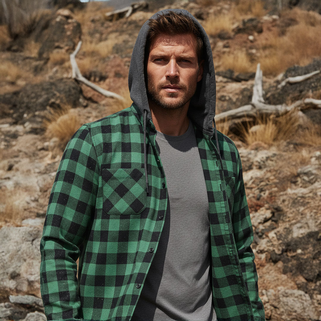 Blackstone - Men's Ultra Comfortable Flannel Shirt Jacket