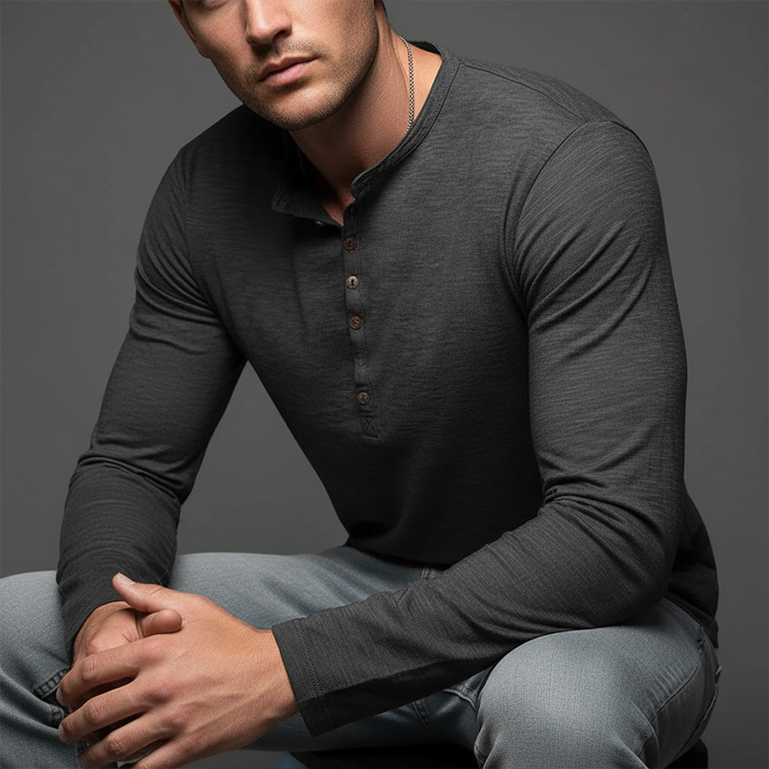 Rogue Henley - Men's Ultra Comfortable Shirt
