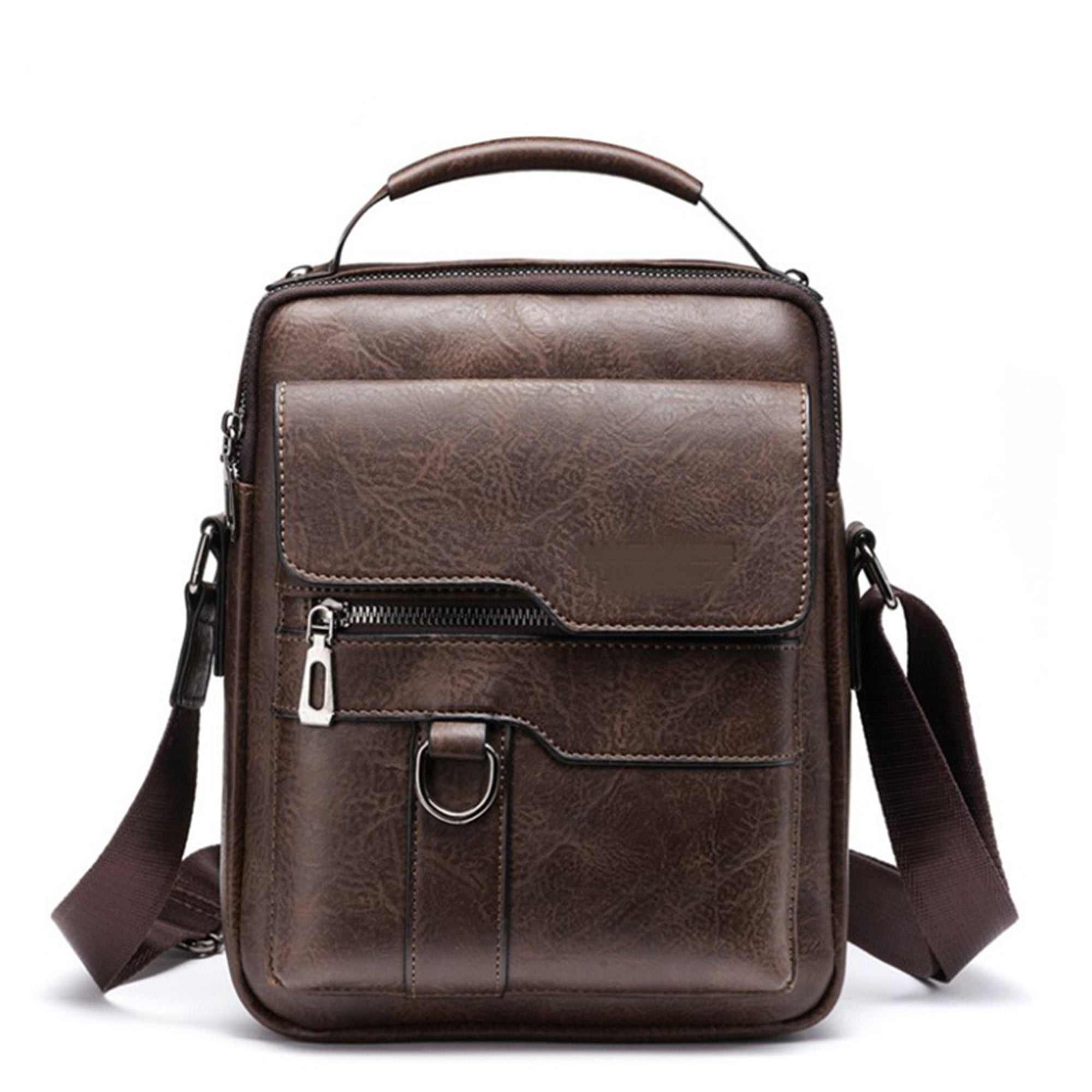 The Redwood - Classic Grain Cross Body Bag