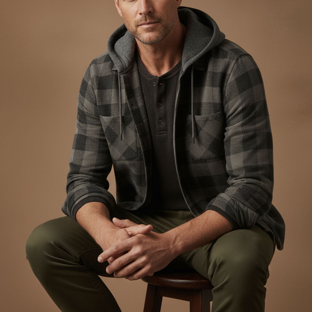 Blackstone - Men's Ultra Comfortable Flannel Shirt Jacket