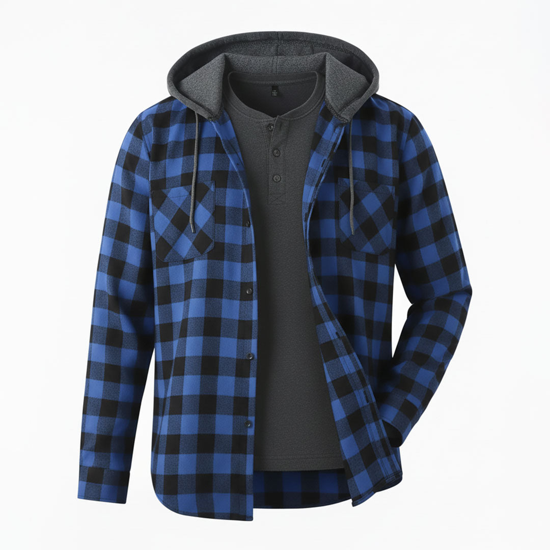 Blackstone - Men's Ultra Comfortable Flannel Shirt Jacket