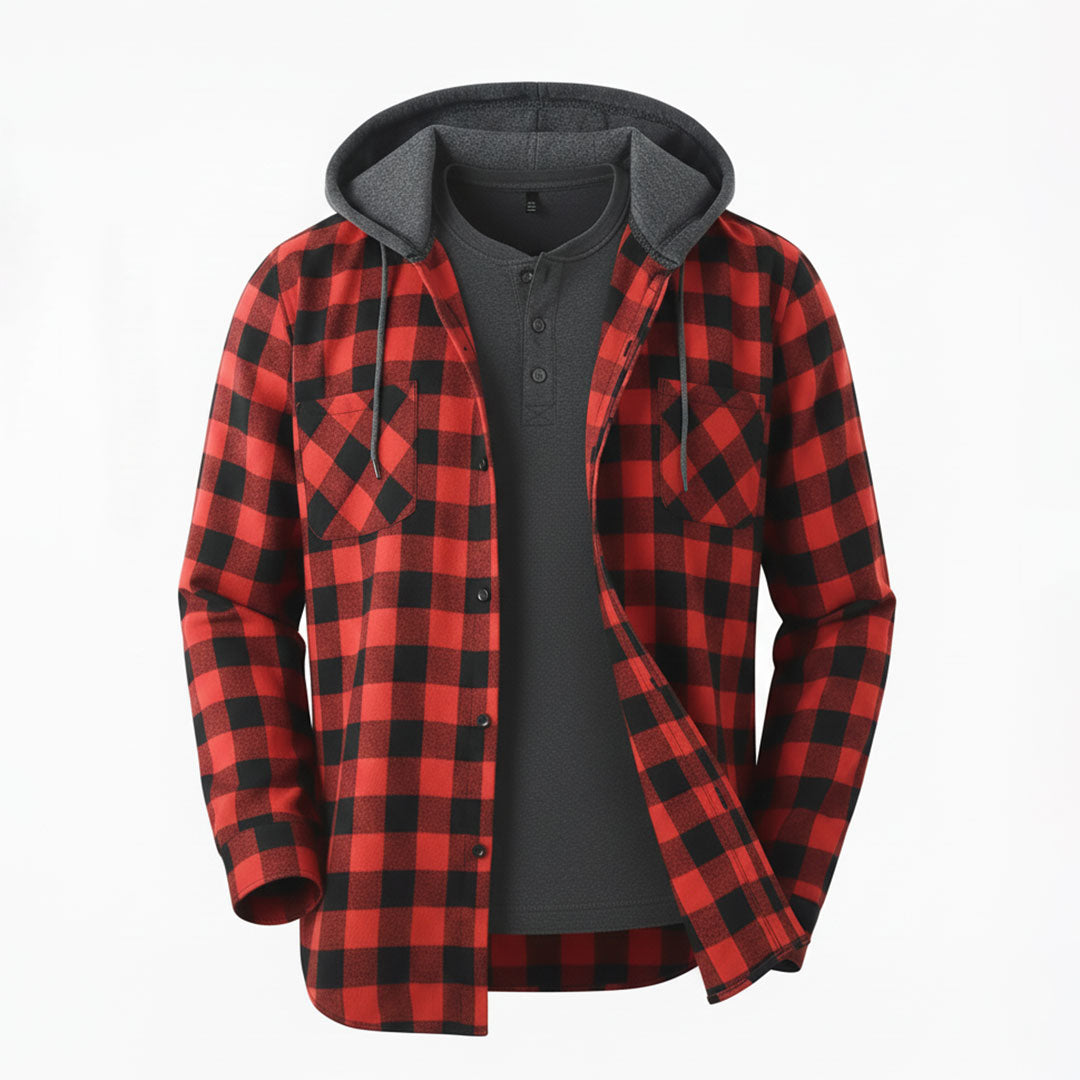 Blackstone - Men's Ultra Comfortable Flannel Shirt Jacket