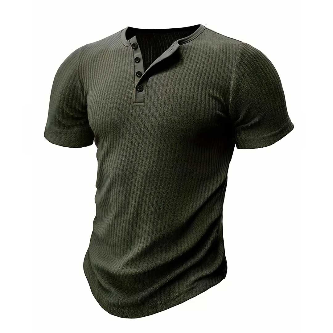 Siena - Men's Ultra Comfortable Henley Shirt
