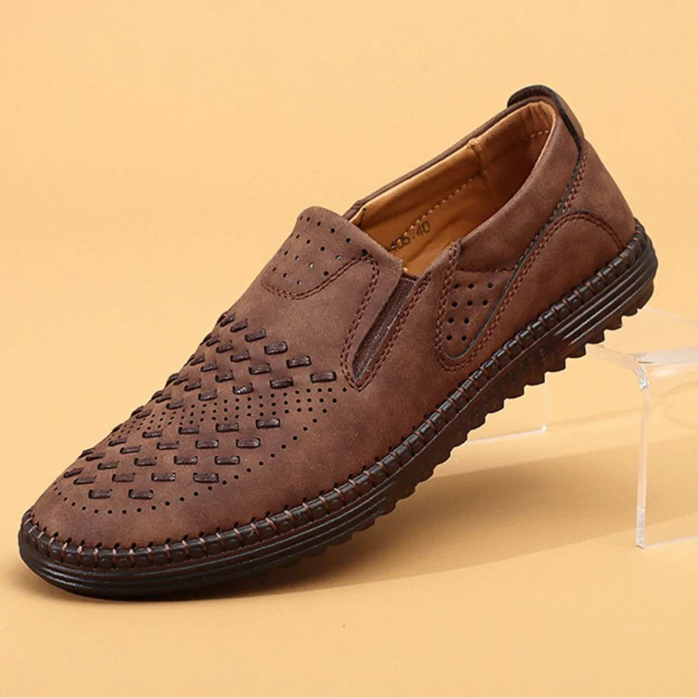 Oak - Ultra Comfortable Moccasin Loafers