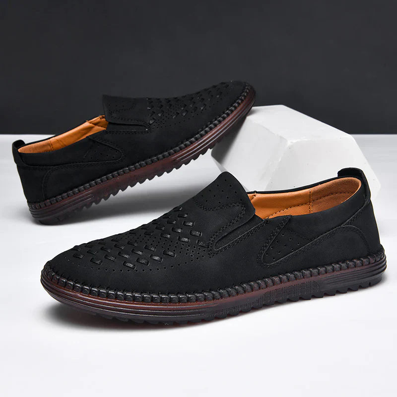 Oak - Ultra Comfortable Moccasin Loafers